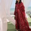 Maryam Hussain Luxury Lawn 24 | CRIMSON