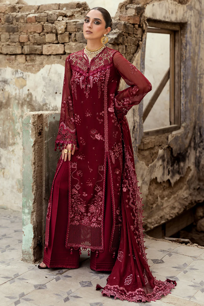 Qalamkar Chiffon Collection | Chiffons 2025 | WC-06