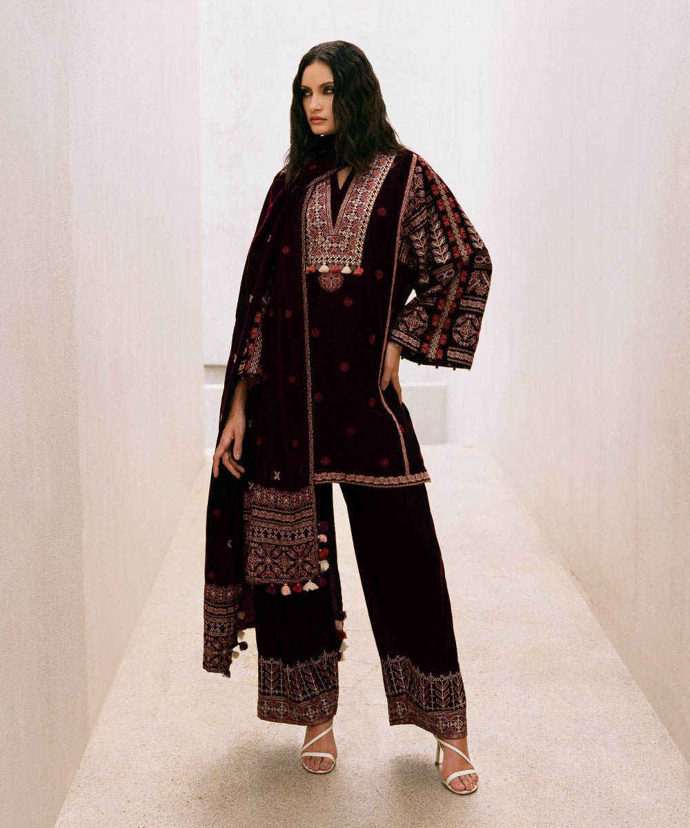 Sapphire Festive Unstitched Collection | 3SFELX24V642