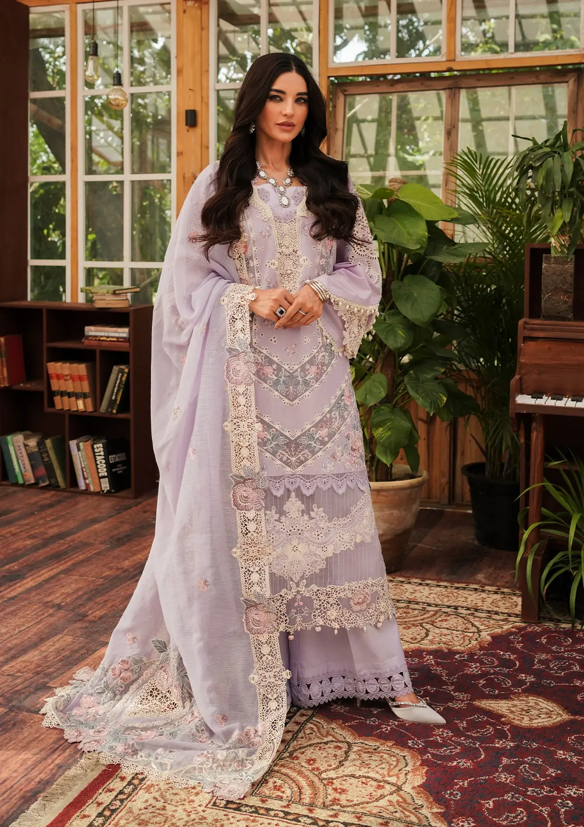 Kahf Luxury Lawn 2024 | KLE-01B - Image 3