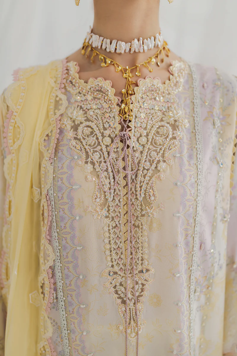 Qalamkar Luxe Silk Collection 2025 | LK-03 - Image 4
