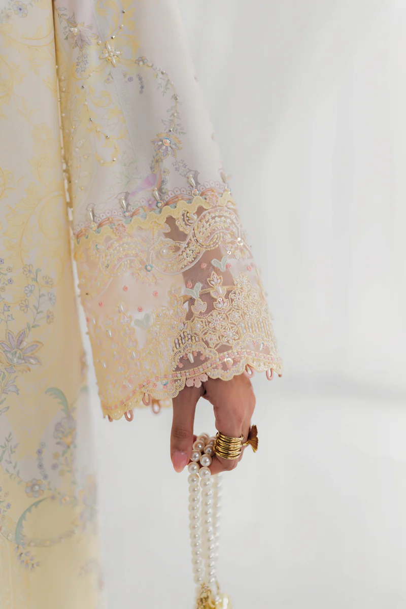 Qalamkar Luxe Silk Collection 2025 | LK-03 - Image 3