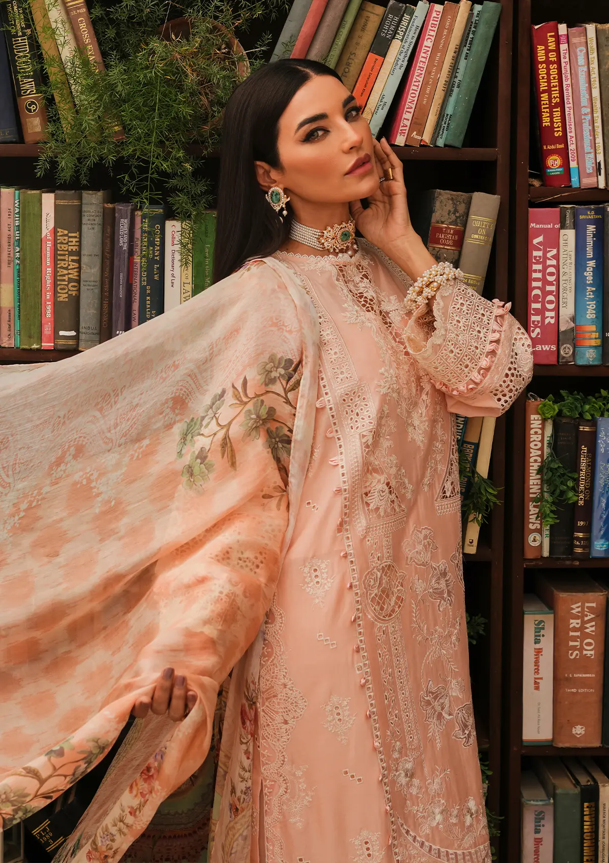Kahf Luxury Lawn 2024 | KLE-03 A - Image 4