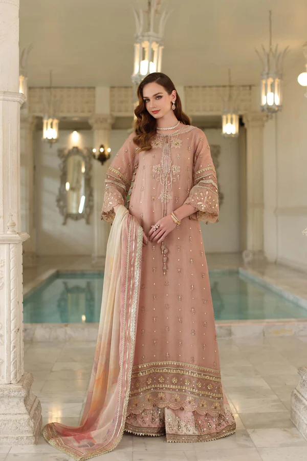 Noor Noor Festive '25 | Saadi Aasad | D4 - Tea Pink