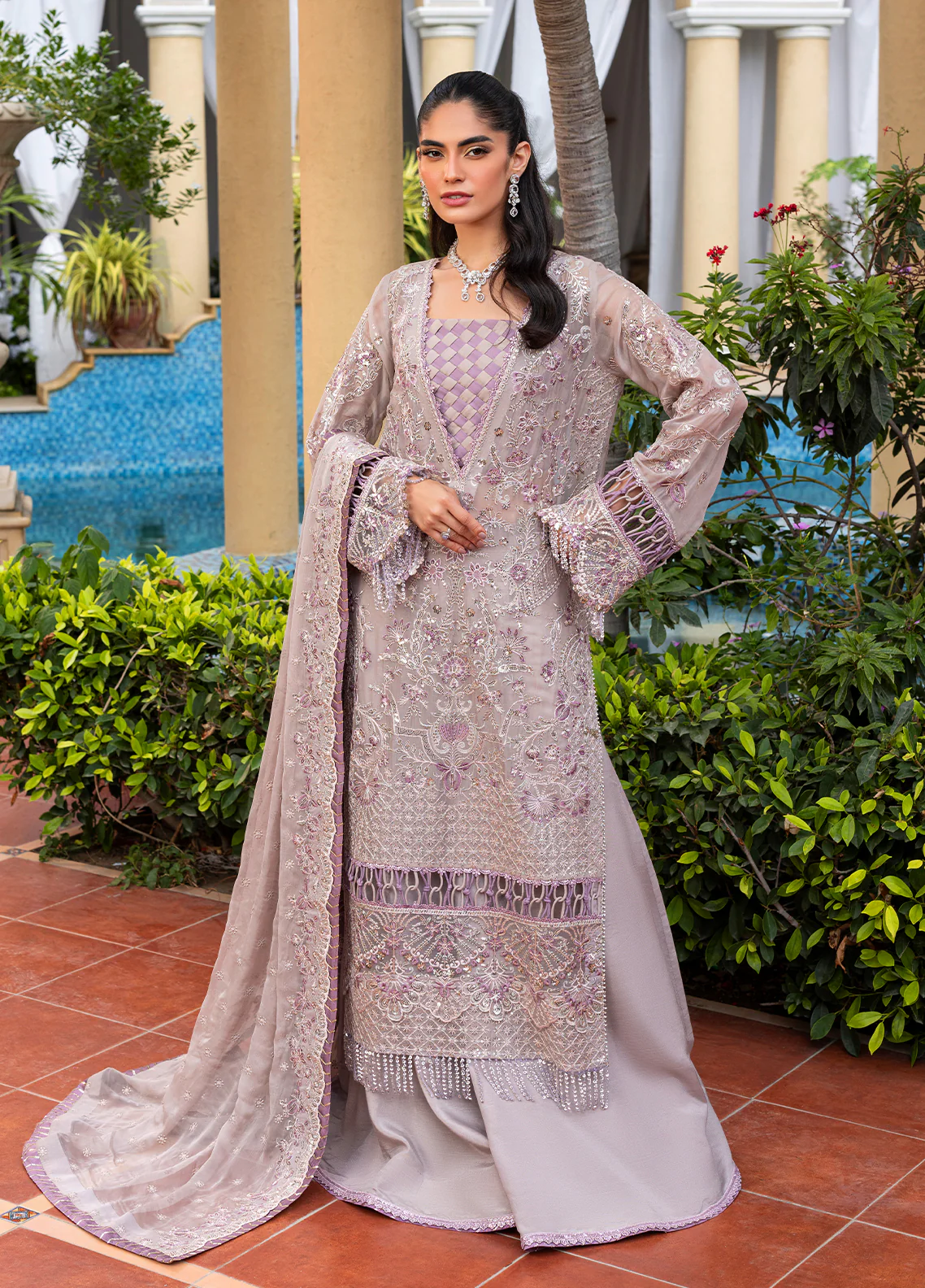 Haye Dil Unstitched Wedding Formals by Sahane | CT 29008