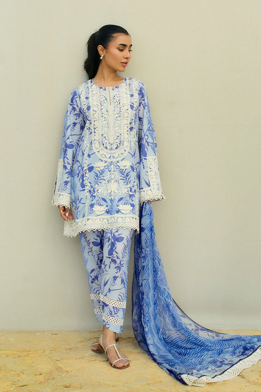 Sania Maskatiya Spring Summer 2025 Lawn | Nessa (B)
