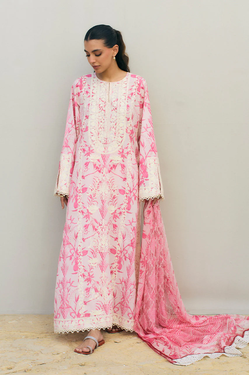 Sania Maskatiya Spring Summer 2025 Lawn | Nessa (A)