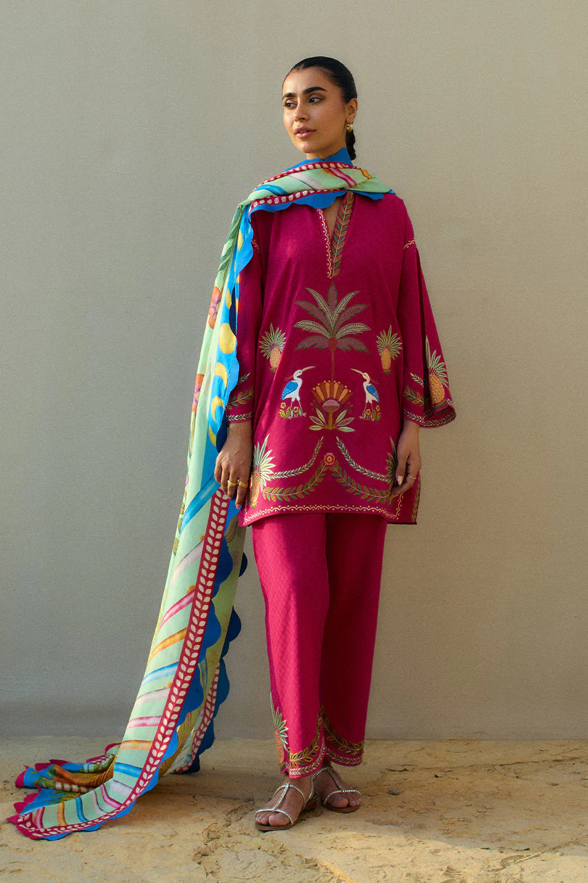 Sania Maskatiya Spring Summer 2025 Lawn | Zava (B)