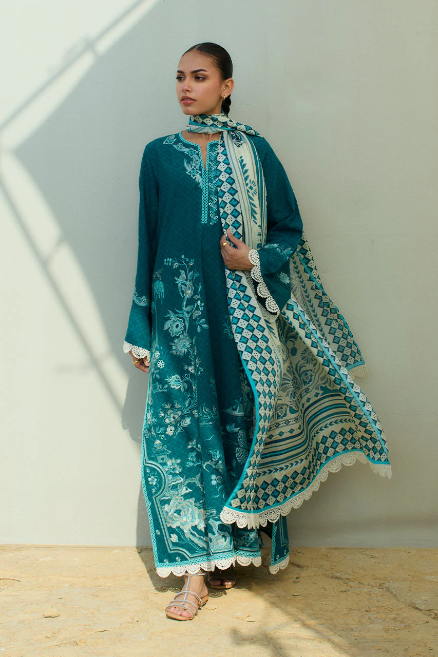 Sania Maskatiya Spring Summer 2025 Lawn | Pri (B)