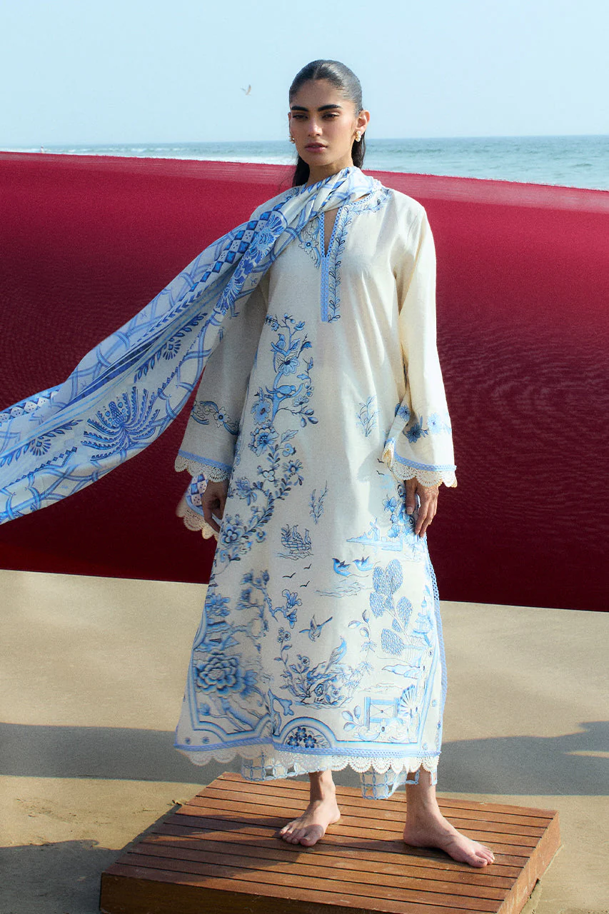 Sania Maskatiya Spring Summer 2025 Lawn | Pri (A) - Image 3