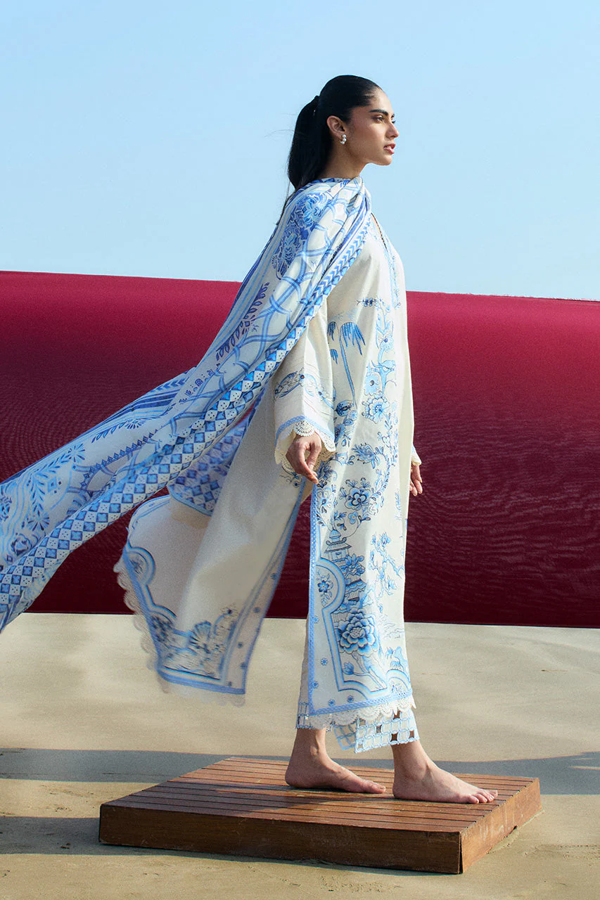 Sania Maskatiya Spring Summer 2025 Lawn | Pri (A) - Image 4