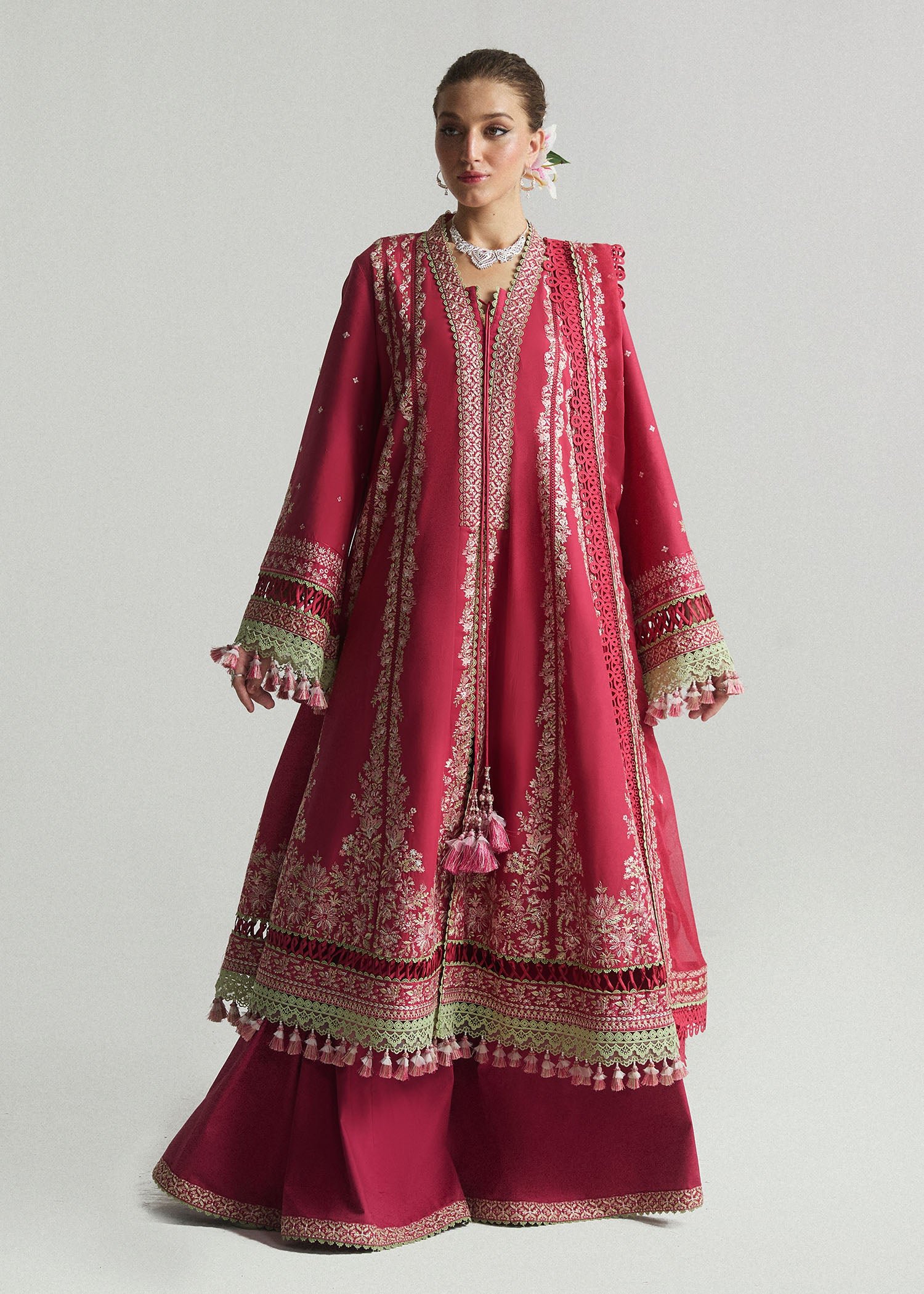 Hussain Rehar SS Lawn Eid Unstitched Collection'24 | Coralé