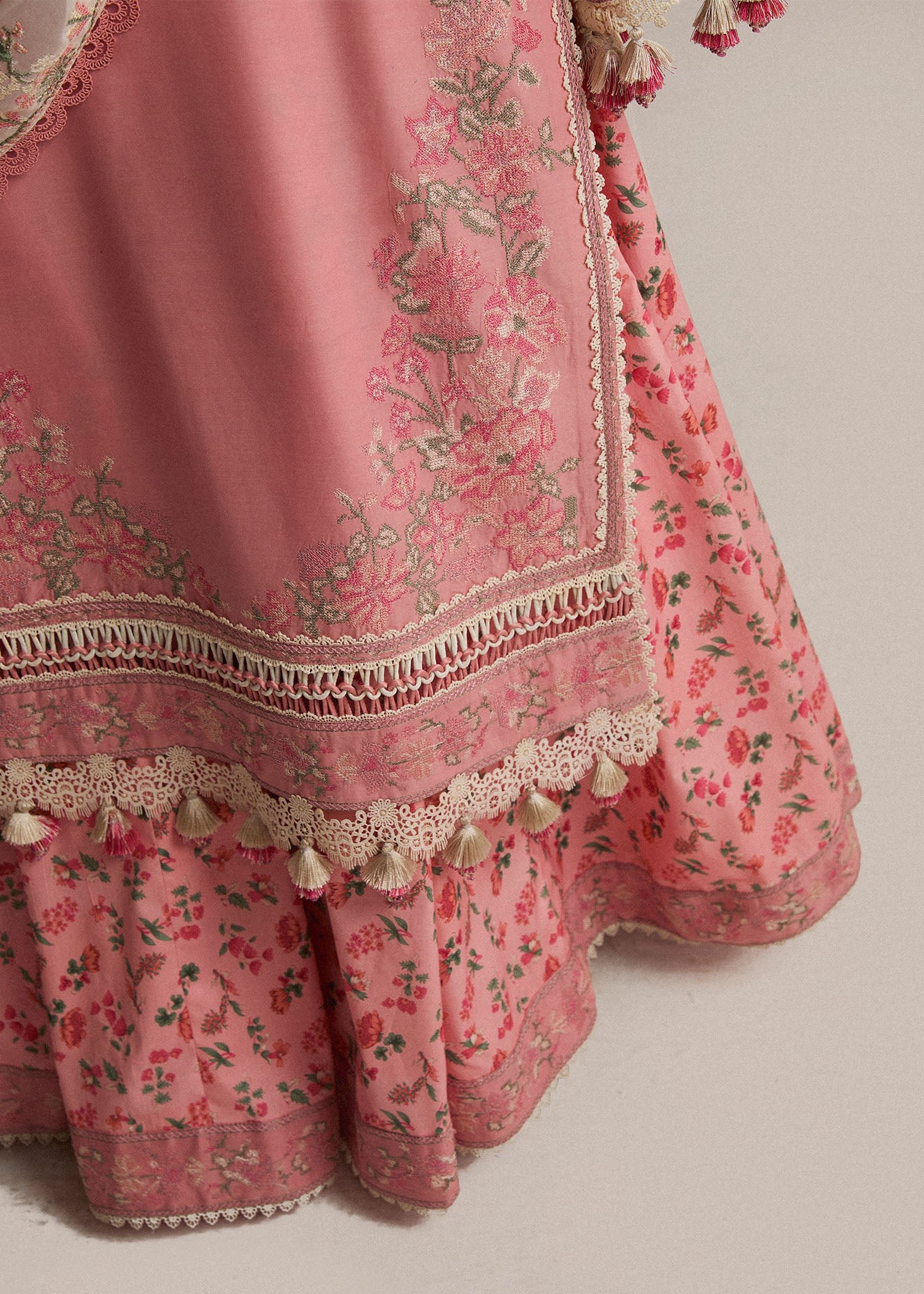 Hussain Rehar SS Lawn Eid Unstitched Collection'24 | Bella - Image 5