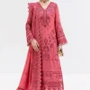 Imrozia Luxe Serene Georgette 3Pc Suit || S-1092 SALMON