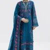 Imrozia Luxe Serene Georgette 3Pc Suit || S-1093 SAPPHIRE
