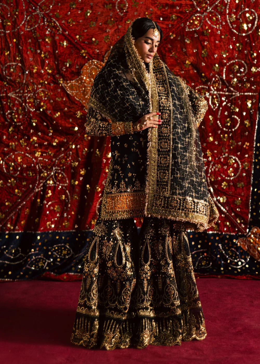 Jhul Mil Wedding by Maria Osama Khan | Surmayi - Image 4