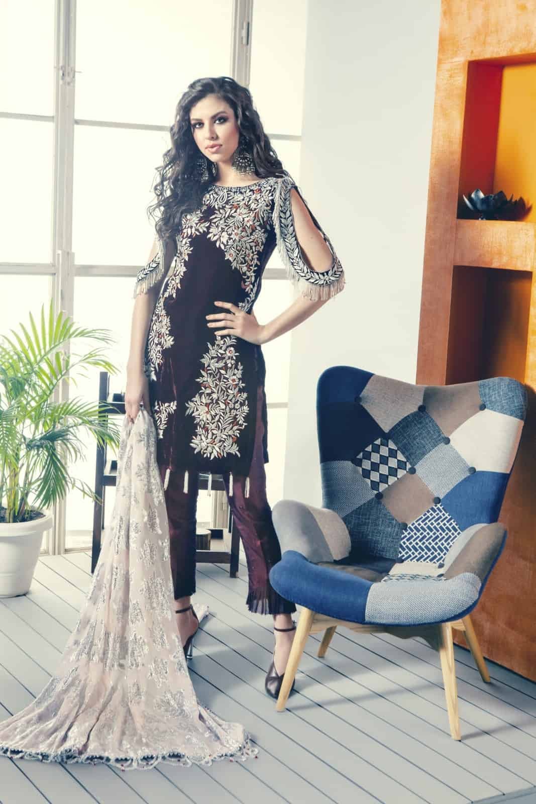 Zara Hayaat Festive Collection  - RAISIN 20 W4